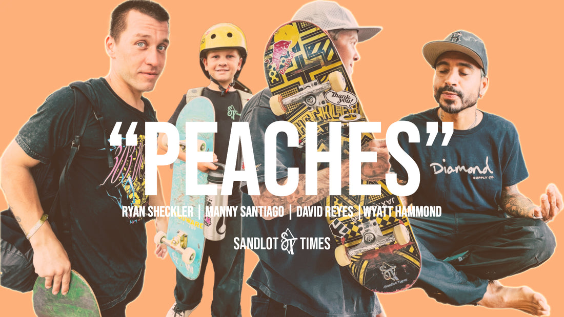 "PEACHES" BY RYAN SHECKLER, MANNY SANTIAGO, DAVID REYES AND WYATT HAMMOND