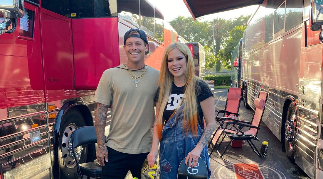 Ryan Sheckler & Avril Lavigne Collab with Sandlot Times Skateboards