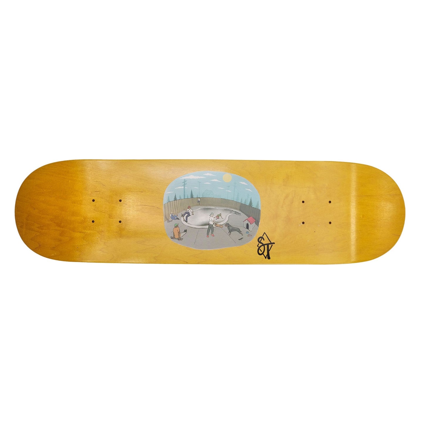 Backyard Bowl Sesh - Deck